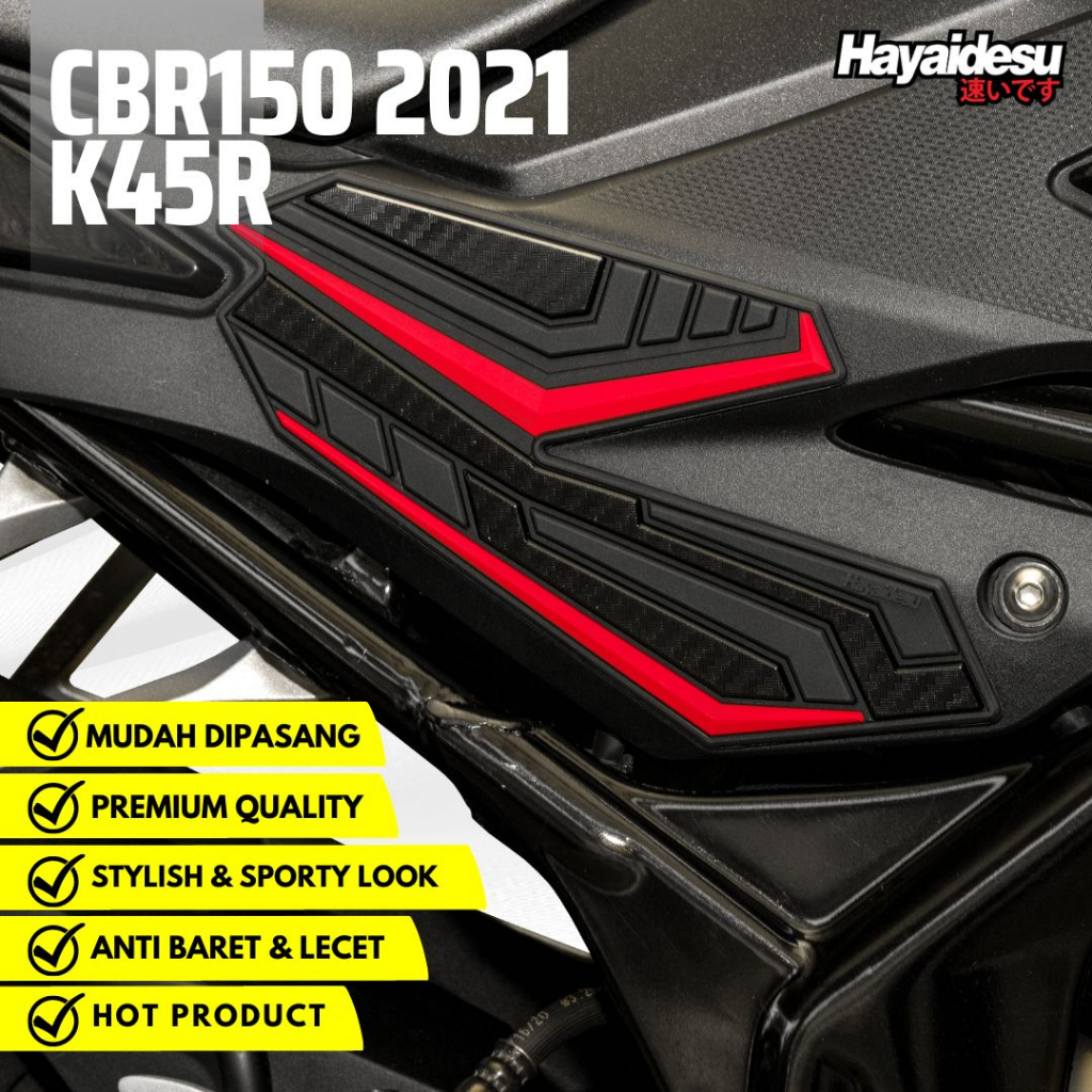 Hayidesu New CBR 150R K45R 2021 Body Protector ฝาครอบด้านข้างกลาง
