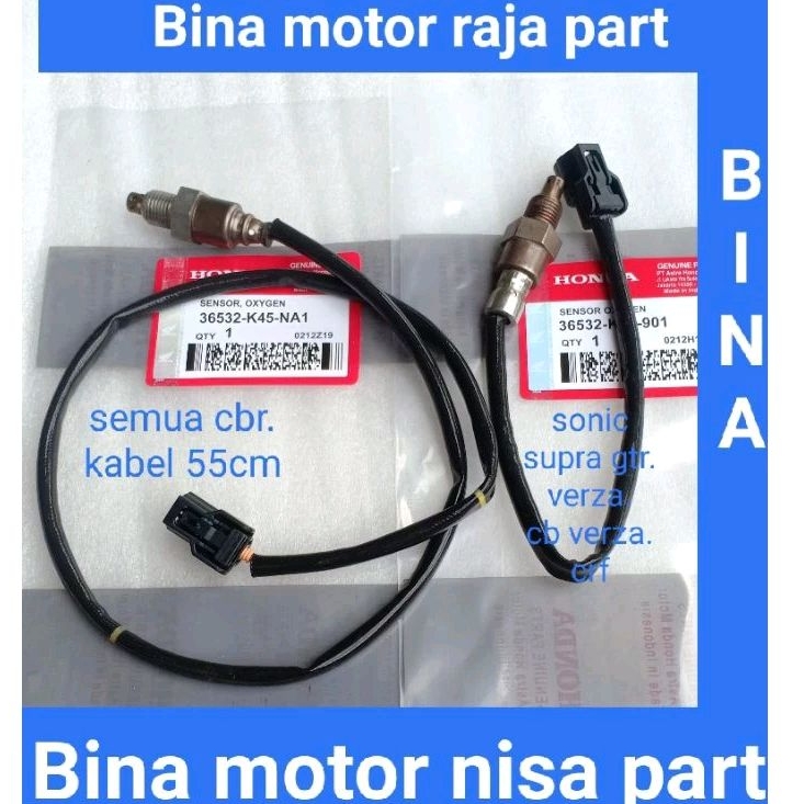 O2 Sensor Cb LED O2 Sensor ใหม่ Cb O2 Sensor CBR facelift เซนเซอร์ออกซิเจน CBR ใหม่หลอดไฟ LED