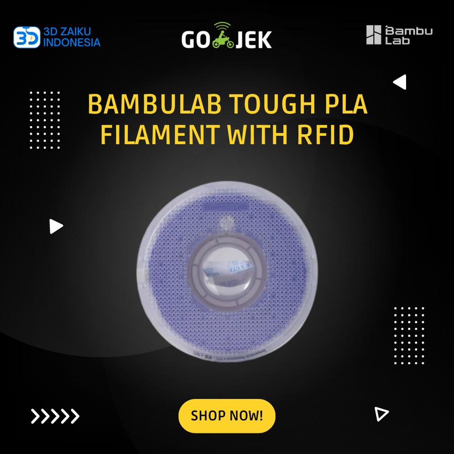 เส้นใย Bambulab Tough PLA ดั้งเดิมพร้อม RFID