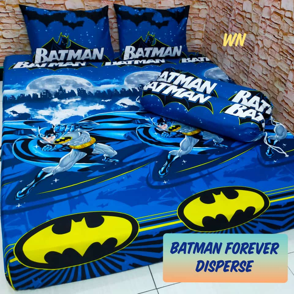 ผ้าปูที่นอน BATMAN FOREVER Motif คุณภาพ