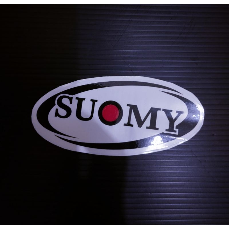 สติ๊กเกอร์หมวกกันน็อคโลโก้ SUOMY