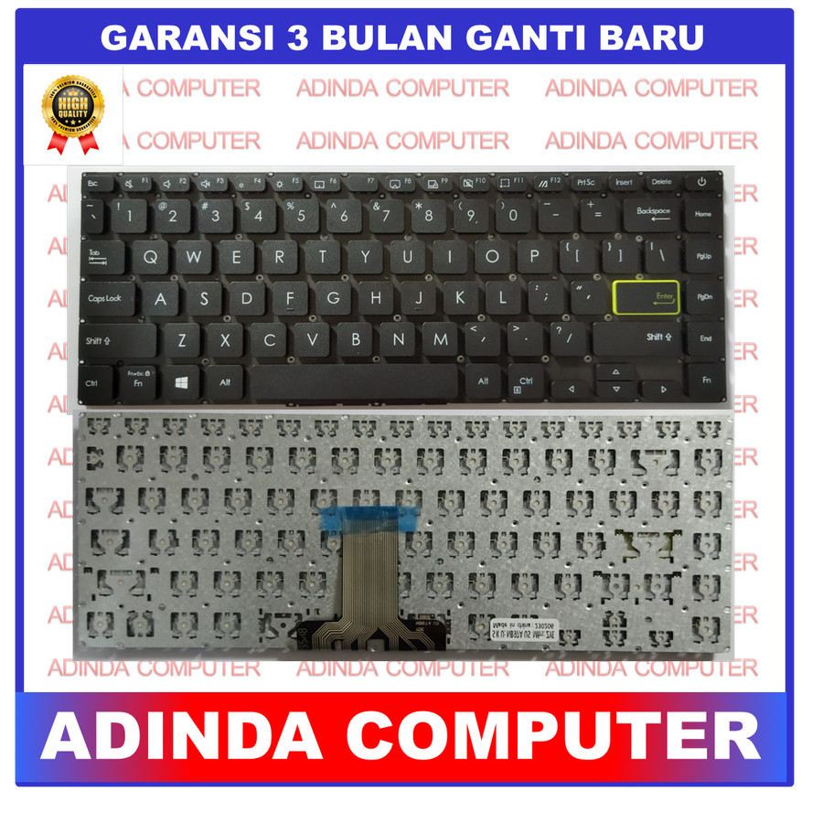 Asus Vivobook 14 X413 E410 X413EA X413F X413FA X413JA X421F A413 A413EP A413J คีย์บอร์ด