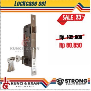 LOCKCASE SWING SET STRONG LNC 4085 + DC 60 KK SN HOME DOOR LOCK BODY