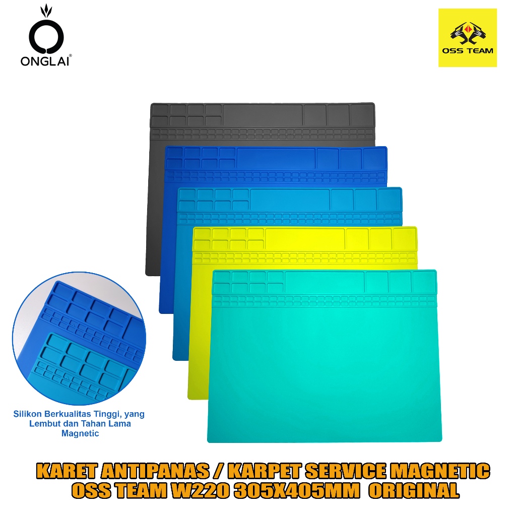 OSS-TEAM W220 HEAT-RESISTANT RUBBER / SERVICE MAT / MAGNETIC SERVICE MAT CARPET OSS-TEAM W220 - Magn