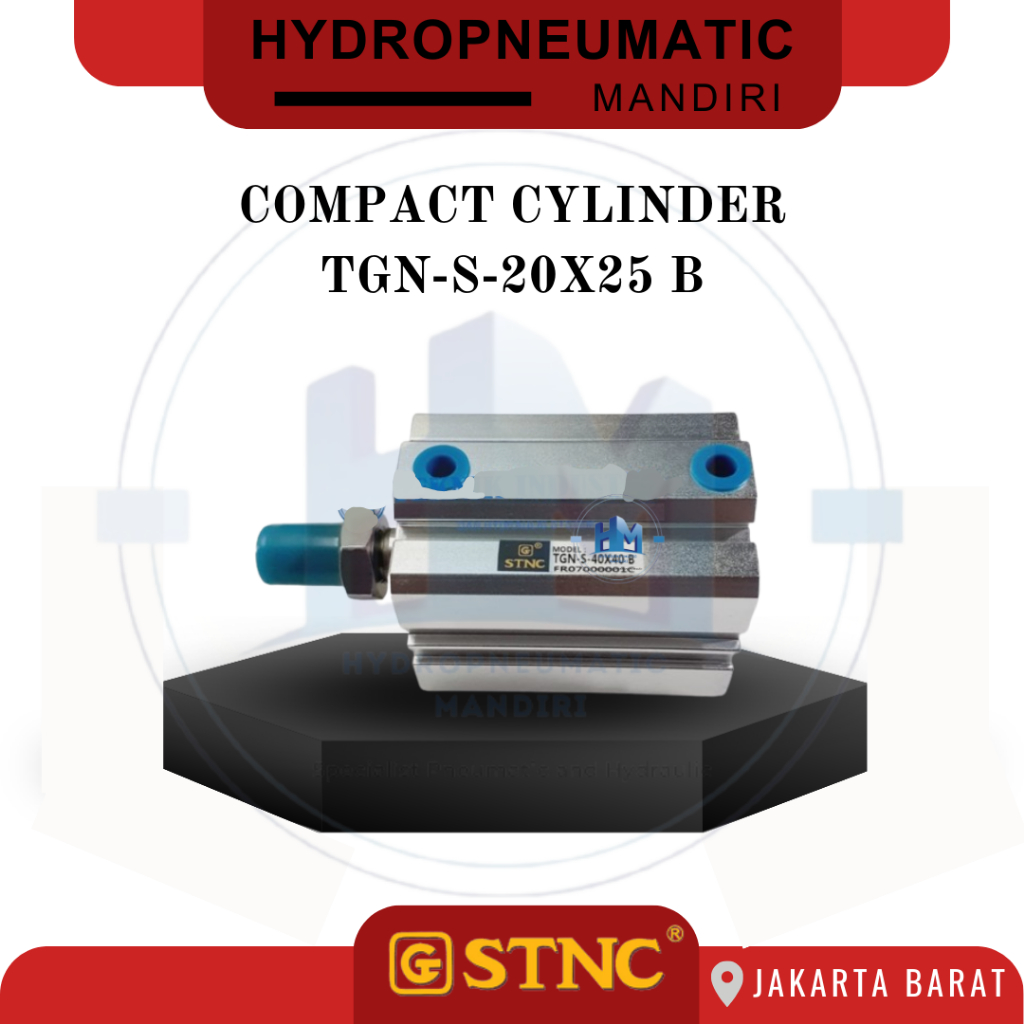 STNC COMPACT CYLINDER รุ่น SDA TGN-S-20X25 B (อ่าน)
