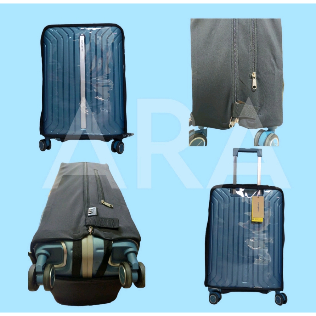 ผ้าคลุมกระเป๋าเดินทางตัวป้องกันกระเป๋าเดินทางสําหรับ AMERICAN TOURISTER FRONTEC ยี่ห้อและประเภทอื่นๆ สมบูรณ์ทุกขนาด