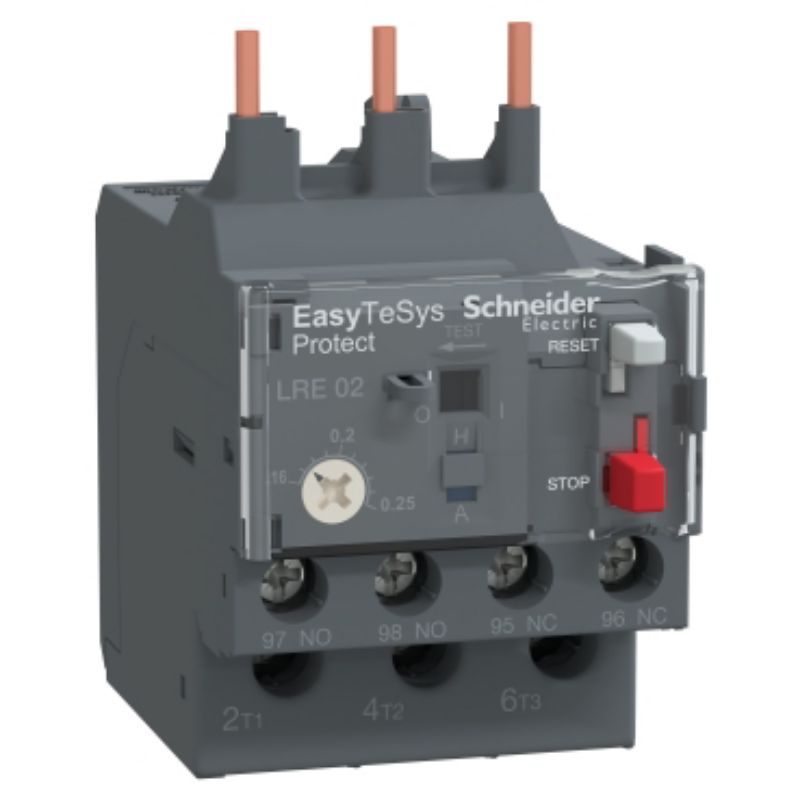 SCHNEIDER THERMAL OVERLOAD RELAY LRE08 ต้นฉบับของแท้