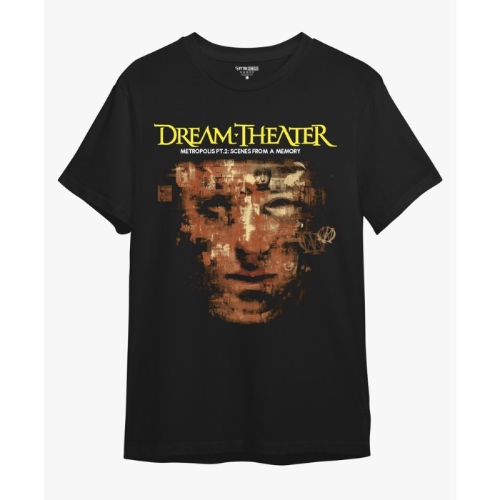 Dream Theater Metropolis Premium T-Shirt Band Dream Theater | เสื้อยืดวงร็อค เสื้อยืดวงโลหะ