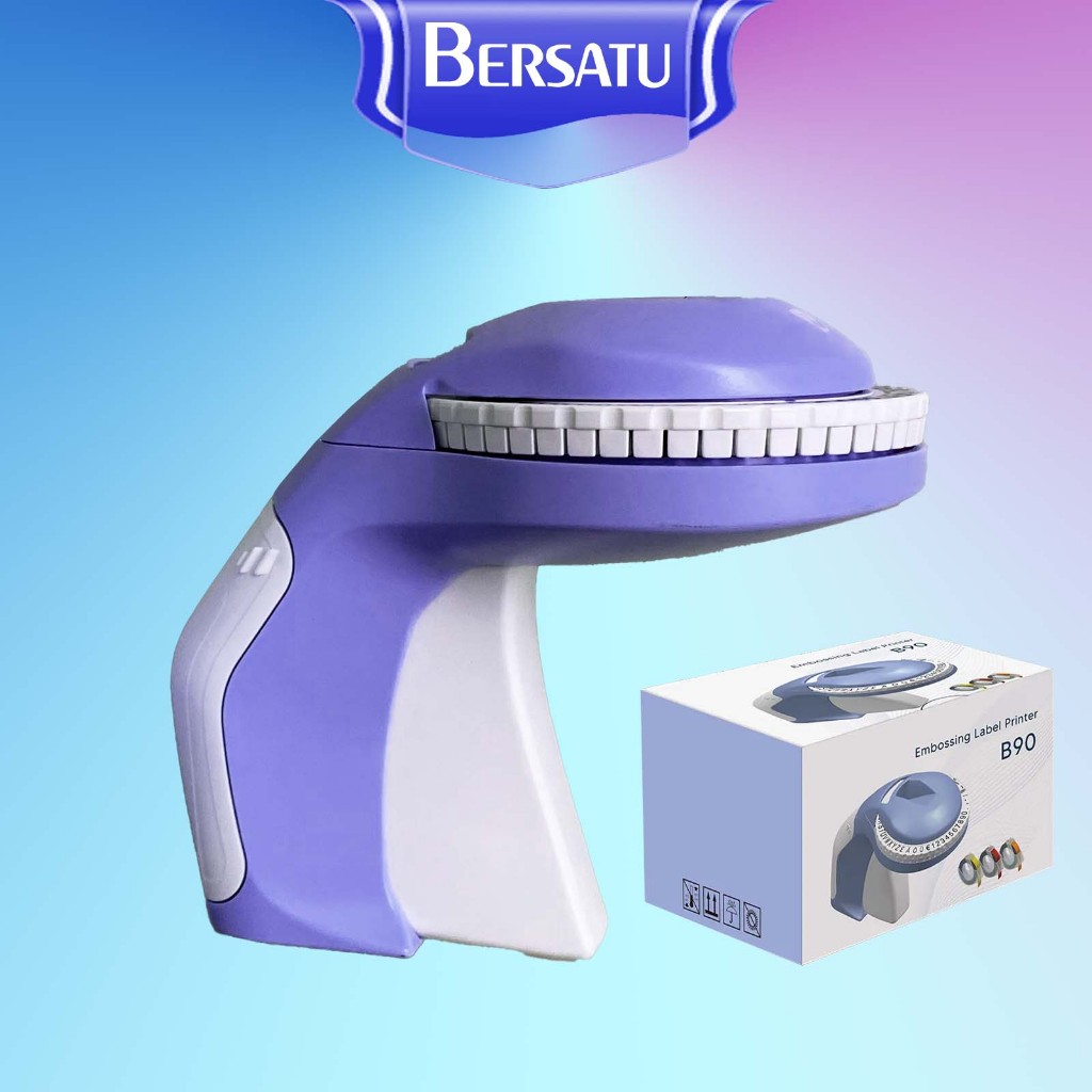 MESIN Dymo / Cidy / Motex Label maker เครื่องนูนชื่อคู่มือ Label maker / 3D Mini Label Printer machi