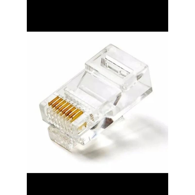 RJ45 LAN Cat 6 Retail Jacket Connector