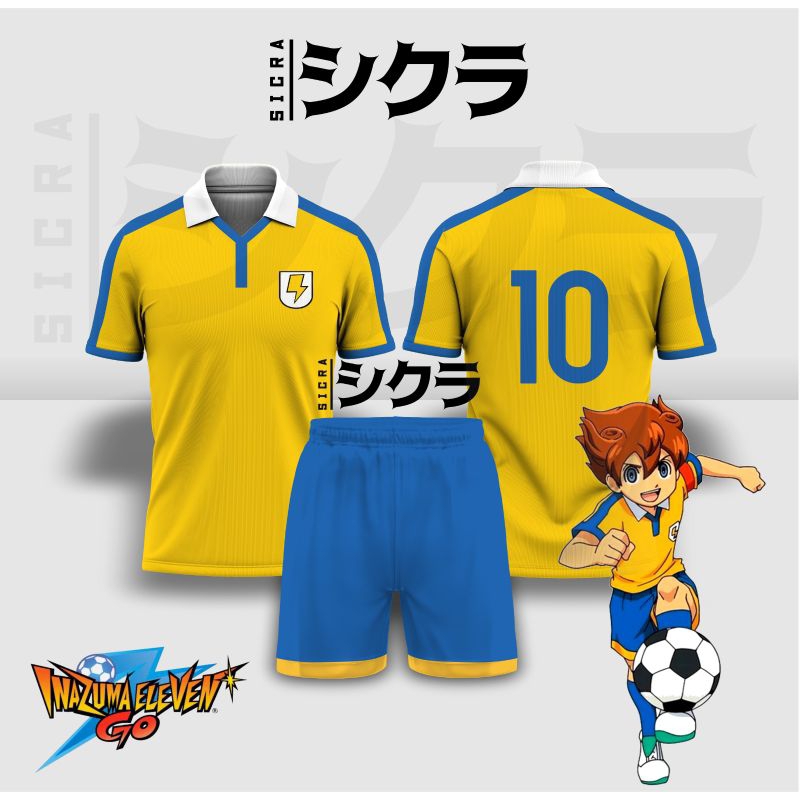 เสื้อเจอร์ซีย์ Inazuma Eleven Go [คอสเพลย์บอลอะนิเมะมังงะ]