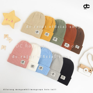 DC KIDS TOPI KUPLUK RAJUT LIPAT BEST QUALITY