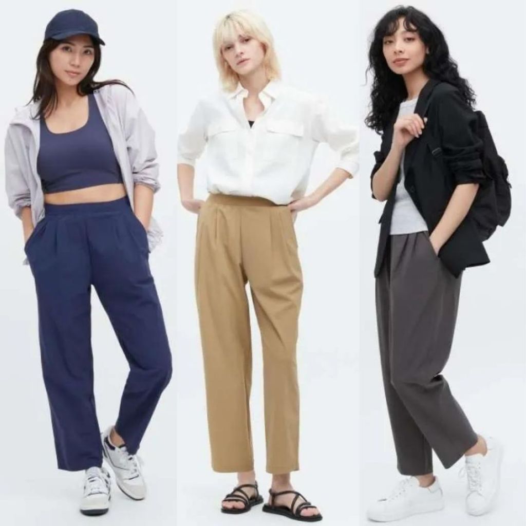 Unq Airism Nylon Ultra Stretch Pants - Sweatpants Original Womens Pants