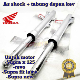 as shock + tabung depan  supra x 125 ,revo supra fit,supra lama supra new kev kualitas original