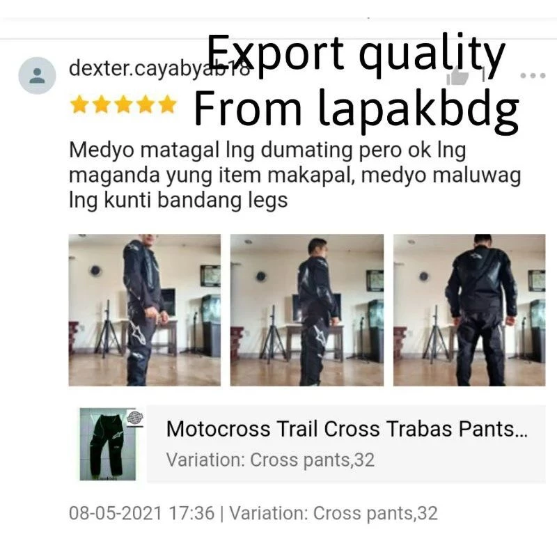 กางเกง ม กางเกงวิบาก กางเกงทัวร์ริ่ง ทราบาส thumbnail 4