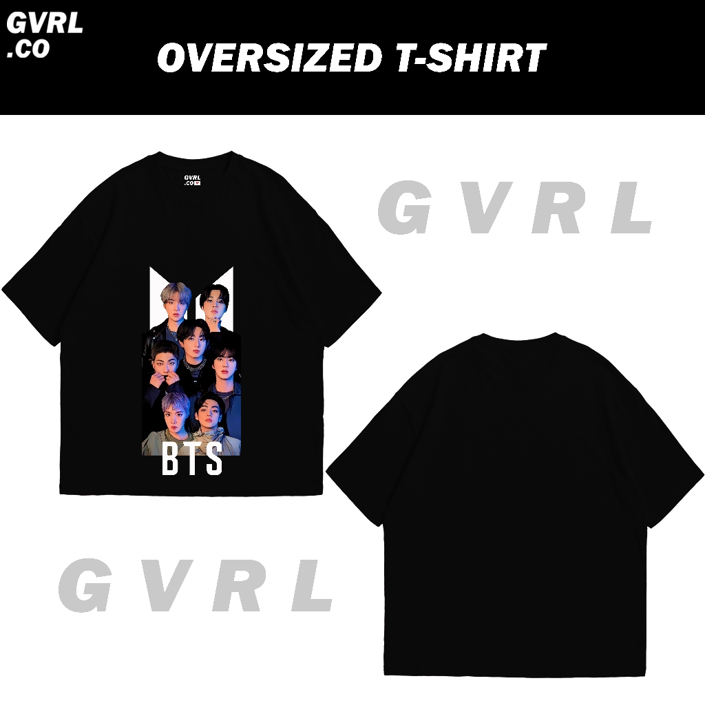 เสื้อยืด BTS - เสื้อยืดโอเวอร์ไซส์ BTS