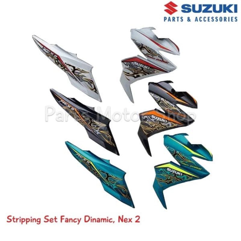 ชุดปอกแฟนซี Dinamic Suzuki Nex 2 II, 100 % Original SGA, ทุกสี