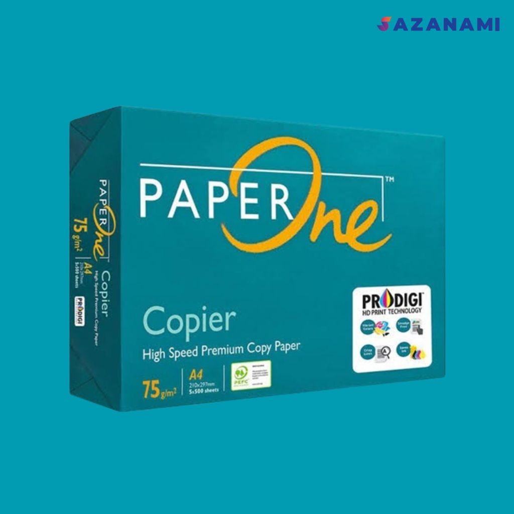 1 RIM HVS PAPER A4 PAPERONE 75GRAM PAPER ONE A4 75GR