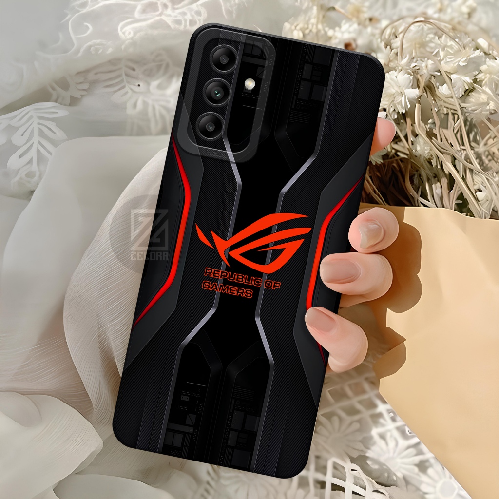 HP Samsung Galaxy A04S Softcase - Pro Camera Silicone - เคส Samsung Galaxy A04S - เคส Gamers Motif -