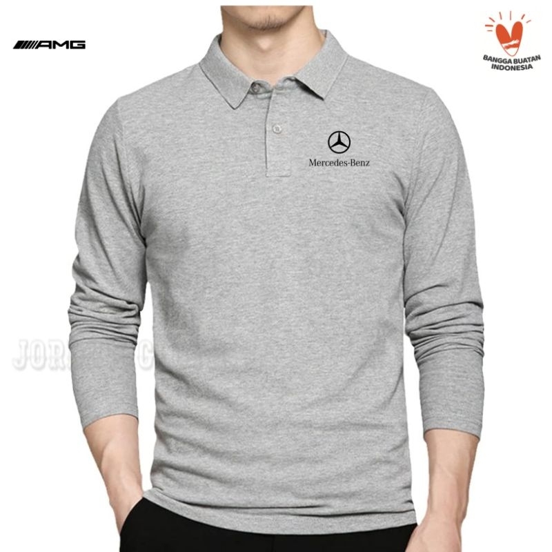 เสื้อโปโล - เสื้อยืด - เสื้อคอปกแขนยาว Amg Mercy Mercedes Benz Logo