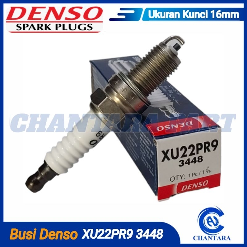 หัวเทียนรถยนต์ DENSO XU22PR9 ของแท้ 100%