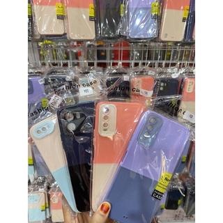 PBA SOFTCASE TWO COLORS สําหรับ REALME C31, c15, c21y, 5/5i, 5 pro, c35, c20, c2