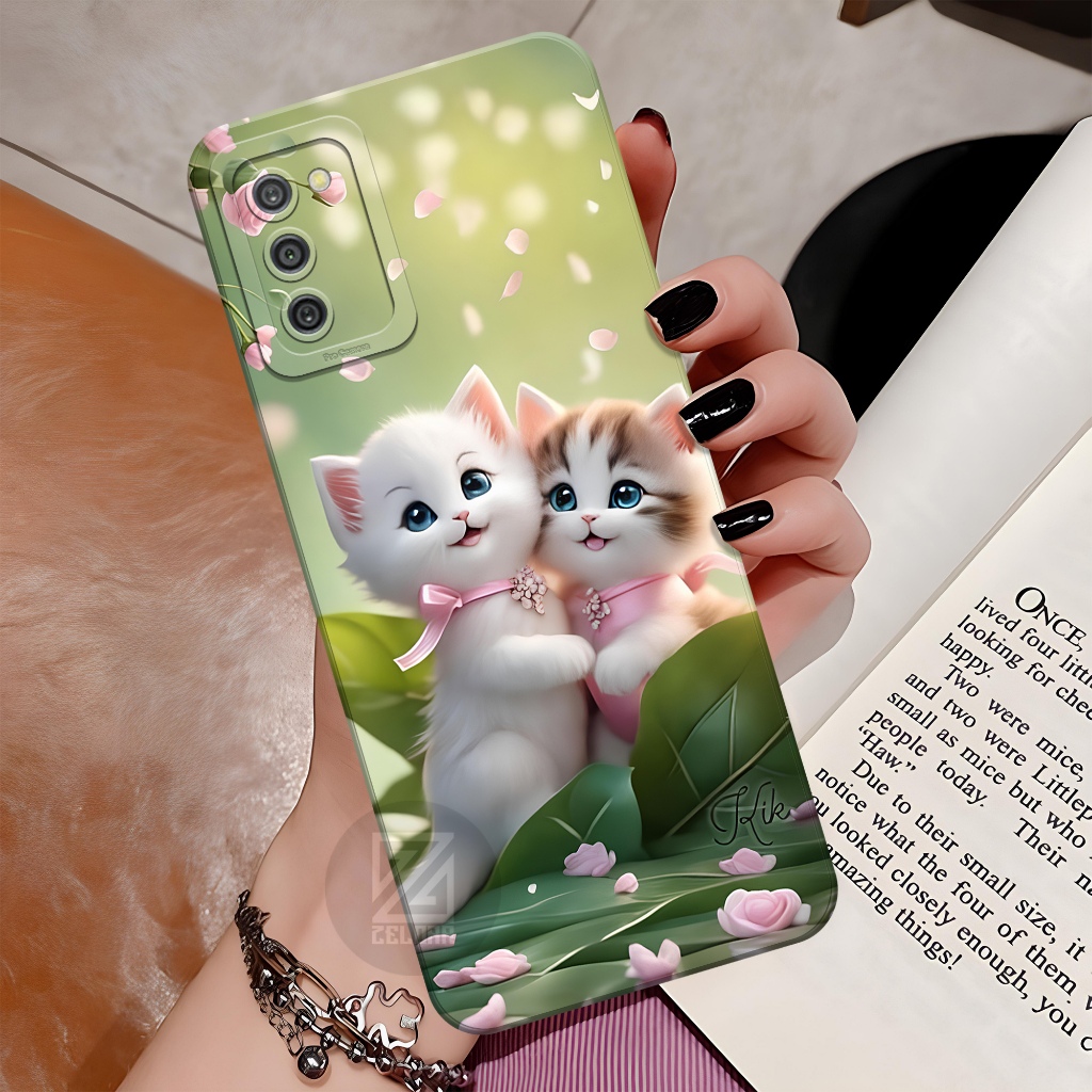 HP เคส Samsung Galaxy A03S / A02S Softcase - เคส Cat Motif - เคส Samsung Galaxy A03S / A02S - เคส Sa