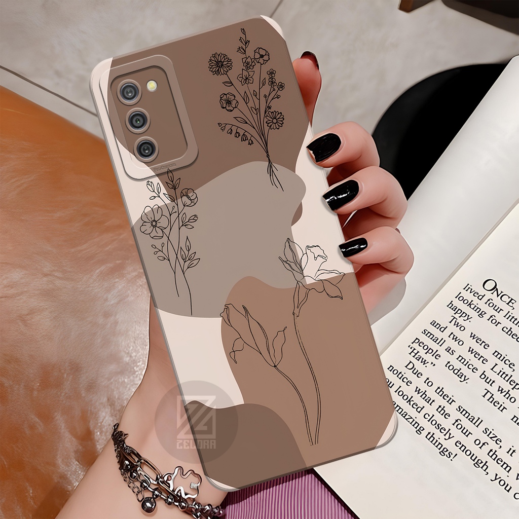 HP เคส Samsung Galaxy A03S / A02S Softcase - Pattern Motif Case - เคส Samsung Galaxy A03S / A02S - เ