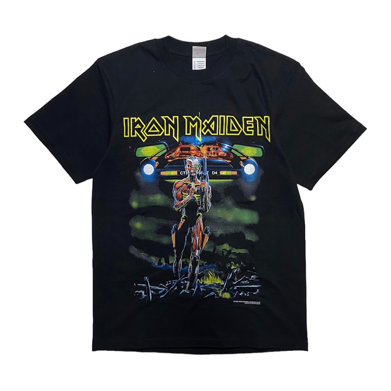 Iron Maiden - Somewhere On Tour 86/87 | สีดํา - เสื้อยืดวง