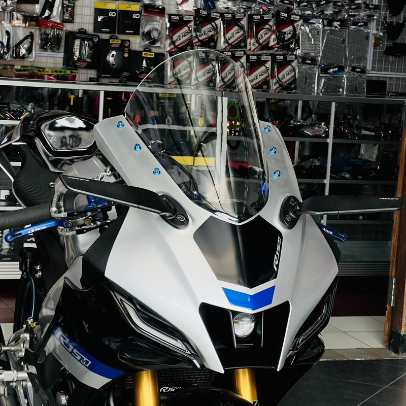 กระบังหน้า R15 (3MM THICKNESS) - กระบังหน้า R15 v4 - กระบังหน้า R15 v4 - กระบังหน้า R15 v4 พร้อม jนง