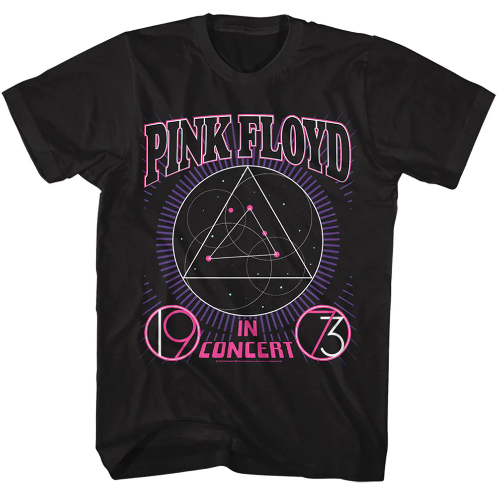 Pink Floyd Triangulum Premium T-Shirt Music Band Pink Floyd | เสื ้ อยืดวงร ็ อคโลหะ