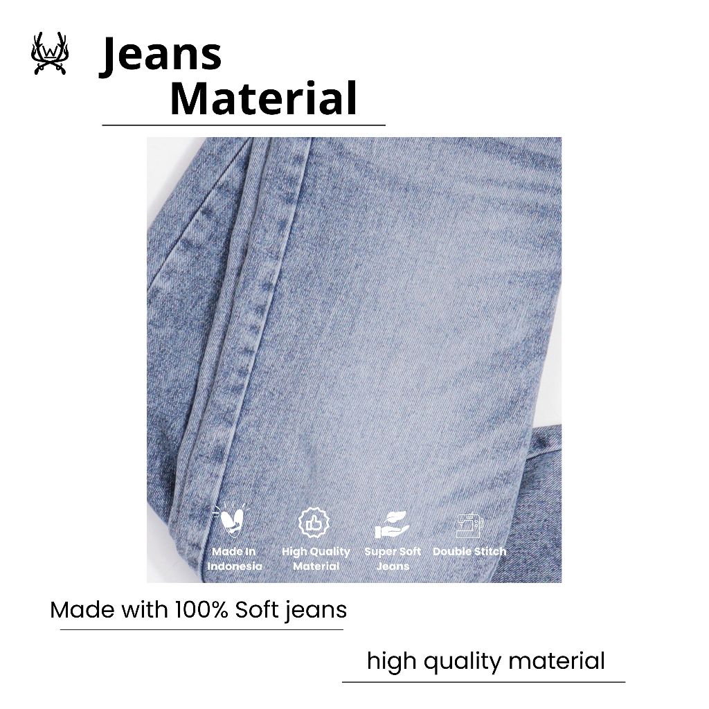 CUCI WAREHOUSE WARPATH - Xoxogy Highwaist Culotte Jeans 8891 Retro Jeans Womens Non Pants