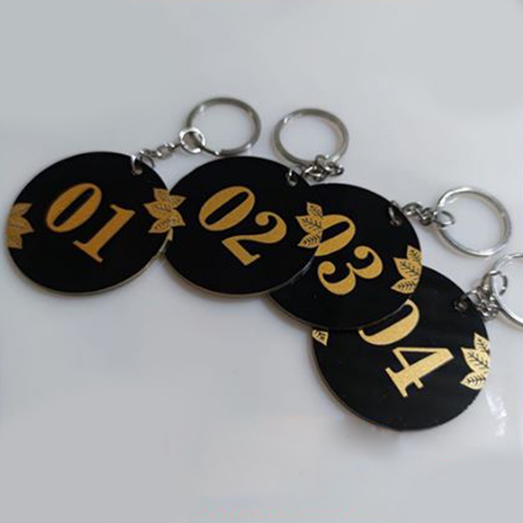 GANTUNGAN ROOM NUMBER KEYCHAIN / CUSTOM KEYCHAIN / CUSTOM KEYCHAIN / HOTEL BOARDING ROOM NUMBER KEYC