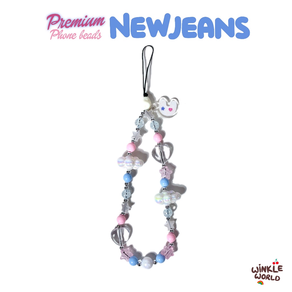 Newjeans สายคล้องโทรศัพท์/ ลูกปัดโทรศัพท์ Kpop Series