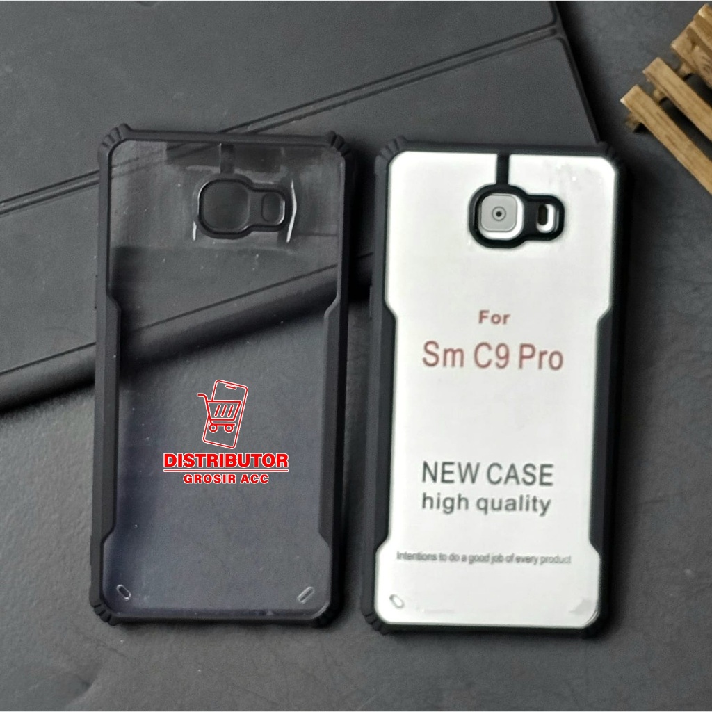 Samsung C9 PRO เคสเกราะ กันกระแทก เคสฟิวชั่น SAMSUNG C9 PRO