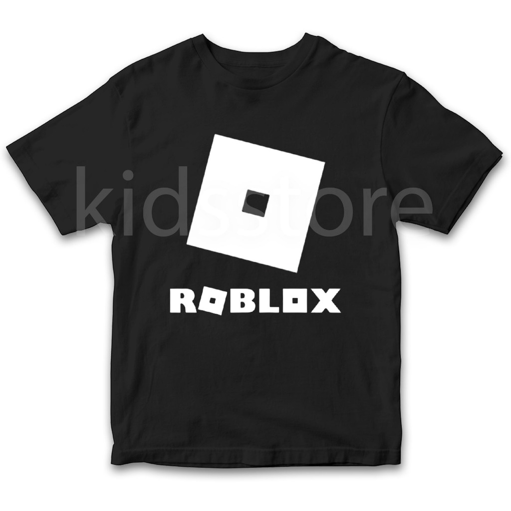 เสื้อยืด พิมพ์ลายโลโก้ ROBLOX สําหรับเด็ก