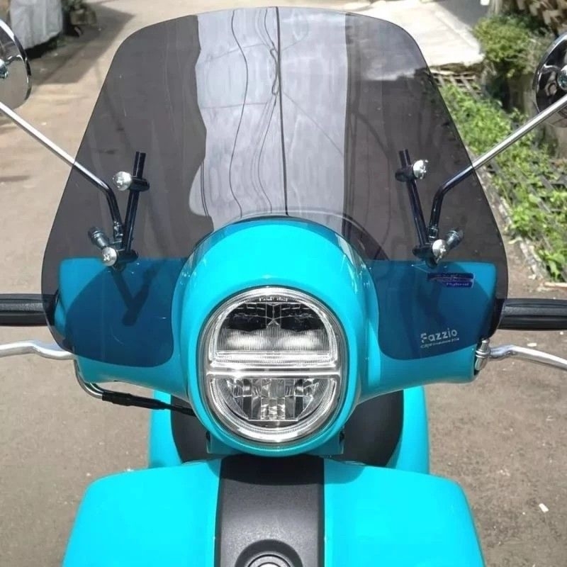 Fazzio winshield Visor หนา 3 มิลลิเมตร plus ขายึดใส ryben pnp yamaha FAZZIO