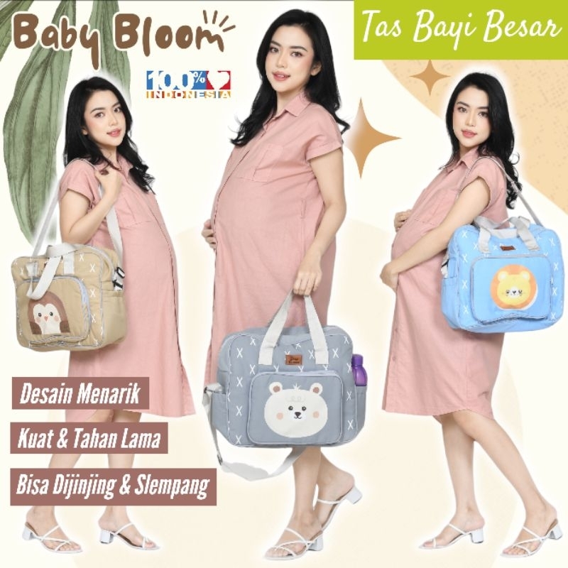RK Baby Bloom - Baby Large Double Pocket Baby Bag / Multifunctional Baby Bag / Baby Gear Bag /