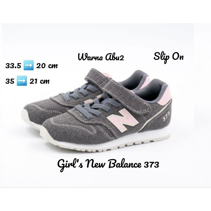New Balance 373 รองเท้าผ้าใบ สําหรับเด็กผู้หญิง