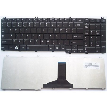คีย์บอร์ด Toshiba C660 C665 C650 C655 C660 C655D L650 L655 L670 Series