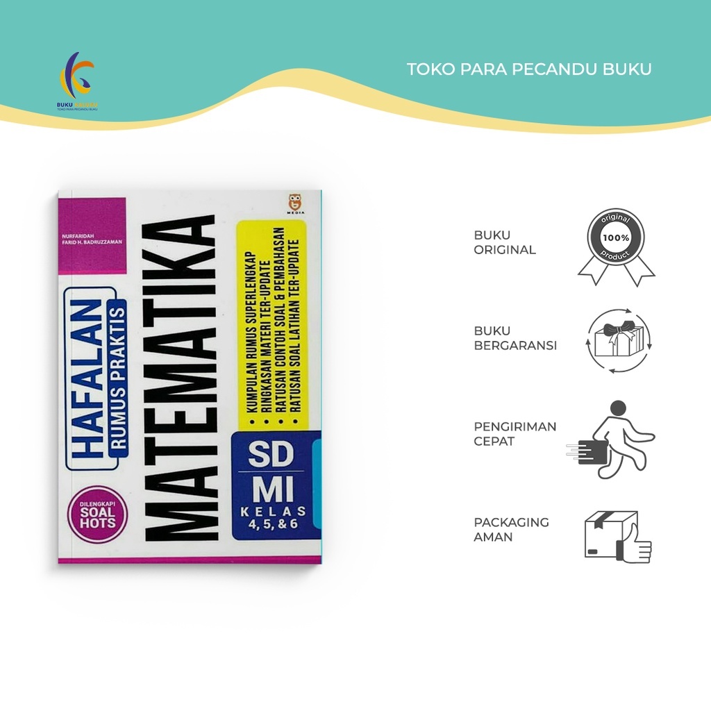 หนังสือวัสดุ - Memorizing Practical Formula Mathematics HOTS Questions for Elementary School/Islamic