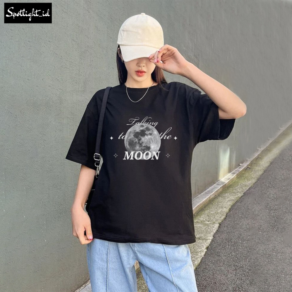 Spotlight_id - BUNO MARS TALKING TO THE MOON UNISEX COMBED 30S PREMIUM เสื้อยืดผู้หญิงผู้ชาย DISTRO 