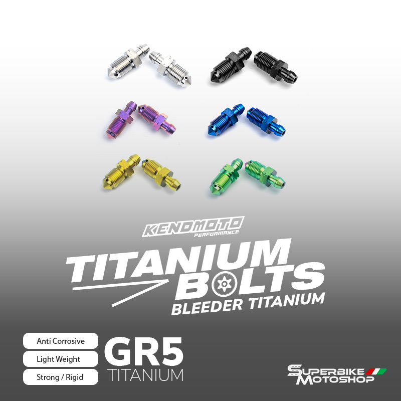 KENDMOTO TITANIUM BREEDER BOLT M8 M10