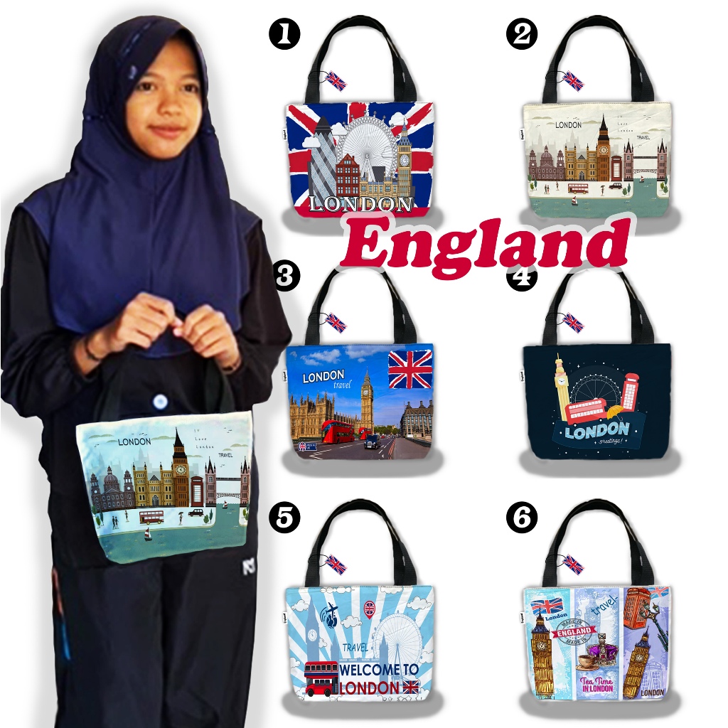 LONDON NEGARA ENGLAND SOUVENIR BAG TENG BAG
