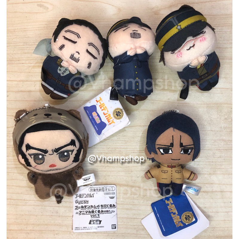 Golden Kamuy Plush Ohirueko Chibigurumi ตุ๊กตาอนิเมะพวงกุญแจ merch อย่างเป็นทางการ