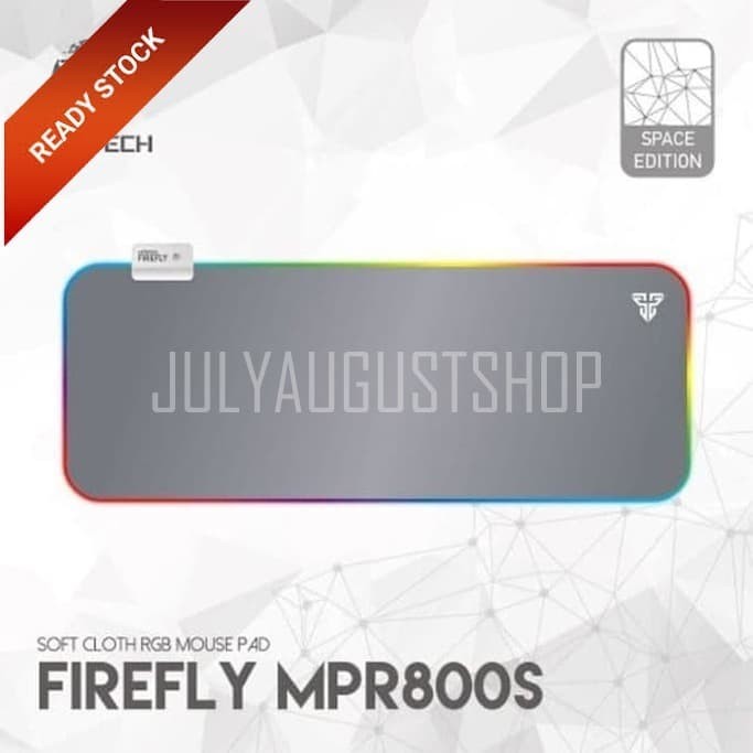 แผ่นรองเมาส์ Fantech MPR800s RGB White Space Edition