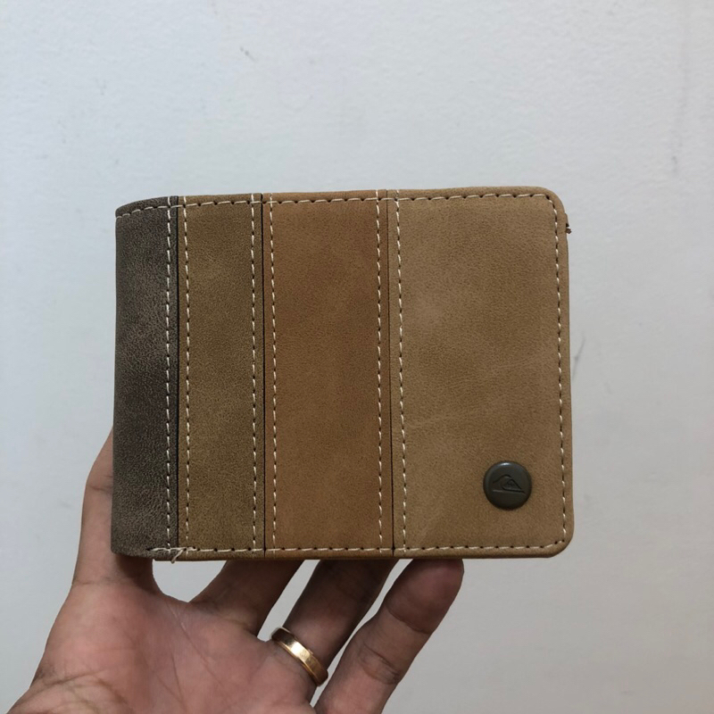 Quiksilver original sir patch alot brown Mens Wallet