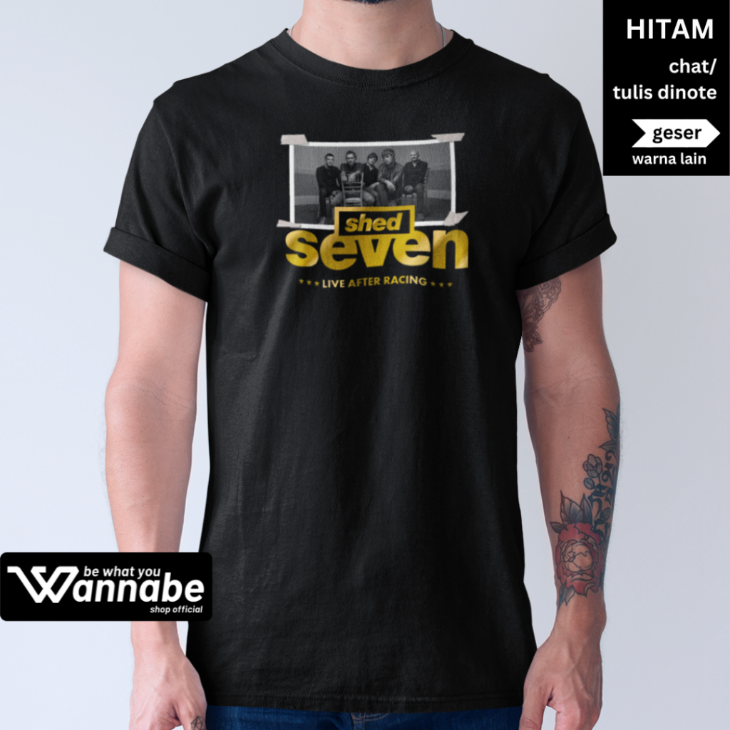 SHED SEVEN BAND T-SHIRTS BIGSIZE JUMBO T-SHIRTS S - 7XL CHILDRENS T-SHIRTS ALSO READY