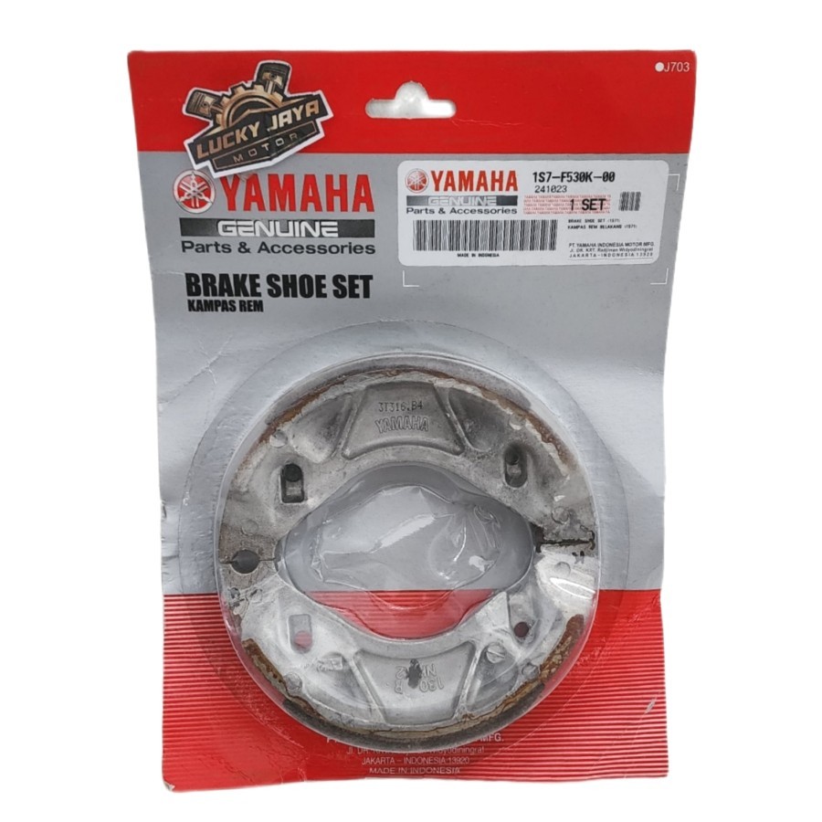 Pirodo ผ้าเบรคหลังสําหรับ Mio Soul J M3 Gt Xride Fino 1S7-F530K-00