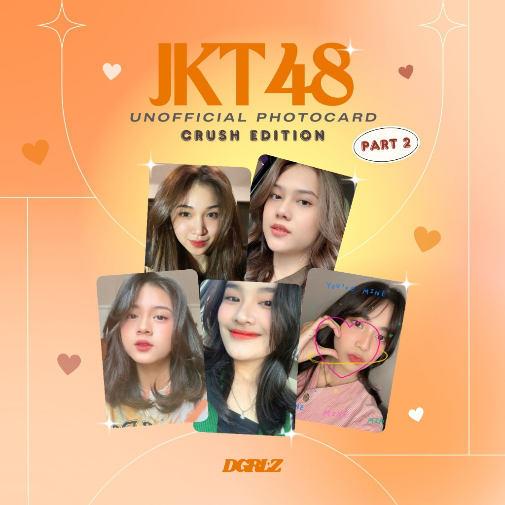 JKT48 PREMIUM PHOTOCARD LOMOCARD "CRUSH ED. โดย DGRLZ" PHOTOCARD PART 2 | [PRICE PER PC] | FREYA ADE